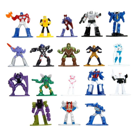 Jada Toys Nano Metalfigs Transformers Die-Cast Figures 1.65" (18-Pack) SEE PHOTO - Picture 3 of 7